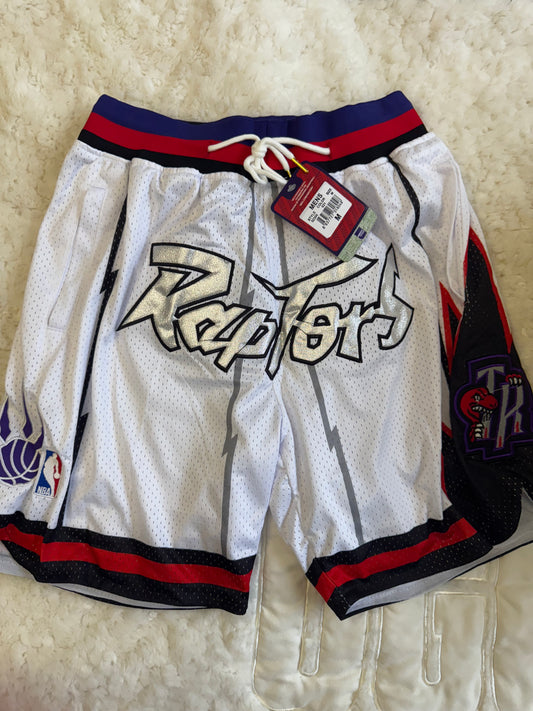 Authentic Just Don Toronto Raptors Basketball Shorts