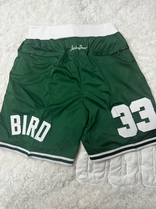 Authentic Just Don & Mitchell & Ness Boston Celtics Basketball Shorts